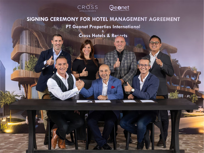 cross hotels & resorts bersama geonet property & finance group
