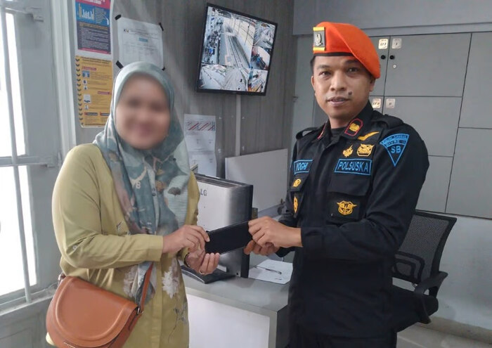 kai barang tertinggal berhasil diamankan
