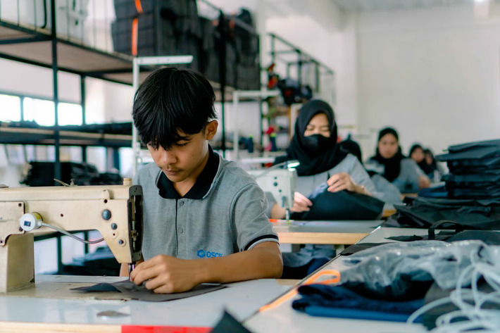 potret para tenaga kerja