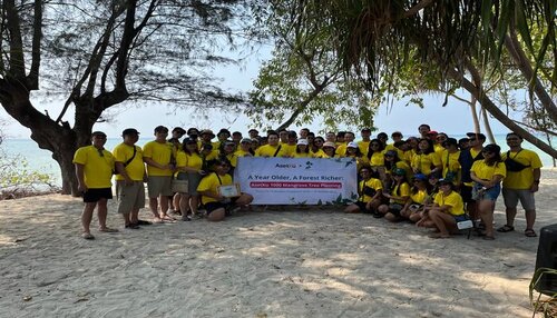 program csr penanaman 1.000 mangrove, lindungihutan x asetku (sumber vritimes.com)