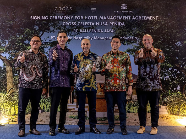 dokumentasi perjanjian manajemen hotel (hma) bersama pt bali penida jaya untuk “cross celesta nusa penida”