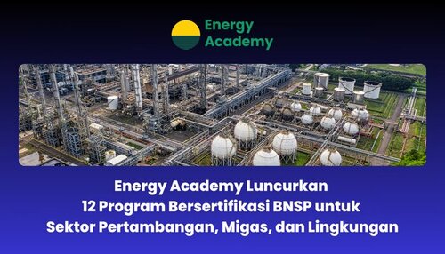program bersertifikasi bnsp, energy academy (sumber vritimes.com)