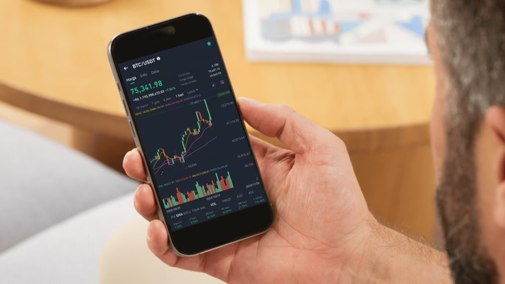 ilustrasi harga bitcoin