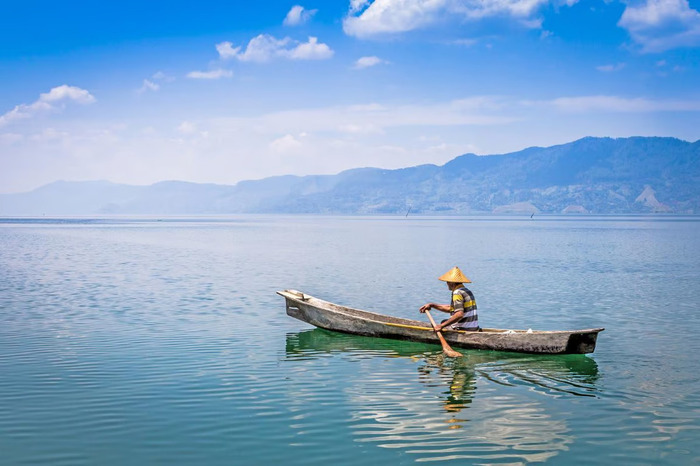 keindahan wisata danau toba