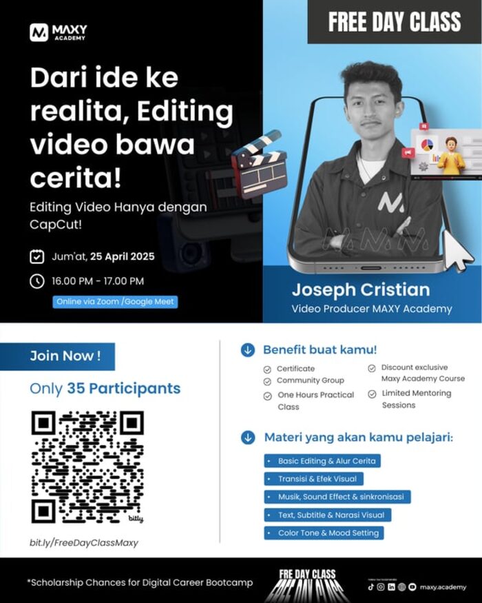 kelas gratis video editing