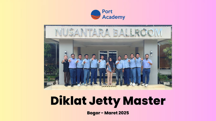 pt pama gandeng port academy gelar diklat jetty master