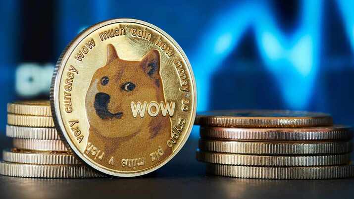 ilustrasi dogecoin etf