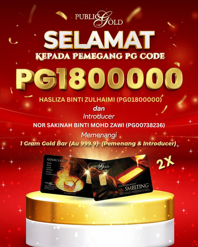 public gold mencapai 1,8 juta pelanggan
