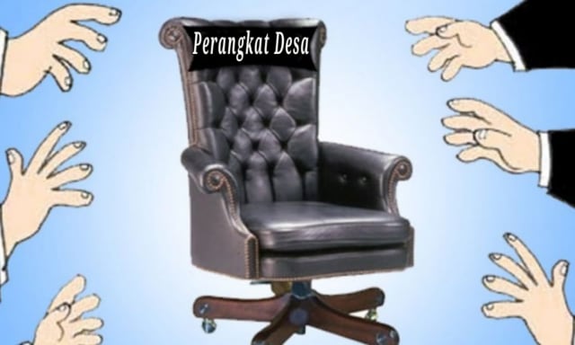 ilustrasi perangkat desa jadi rebutan