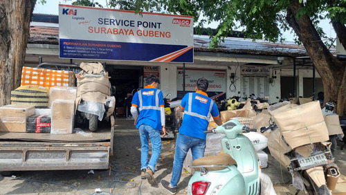 kai logistik cetak rekor angkutan retail