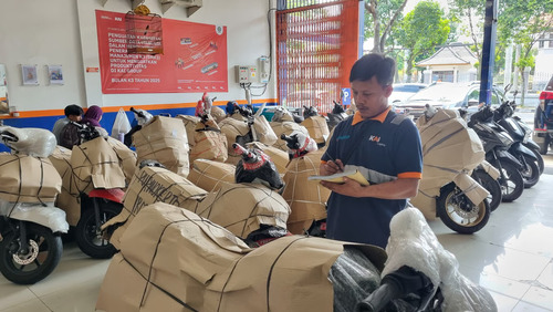 kai logistik siapkan strategi hadapi lonjakan pengiriman motor