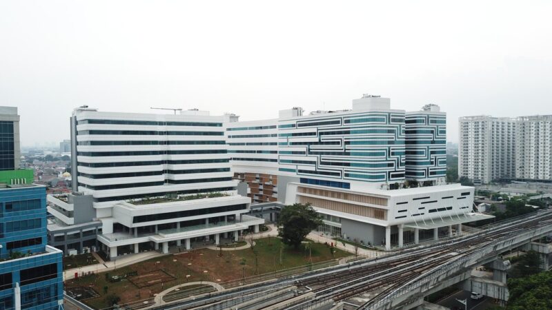 ptpp terlibat dalam pembangunan institut neurosains nasional gedung rspon prof. dr. mahar mardjono rampung 100%