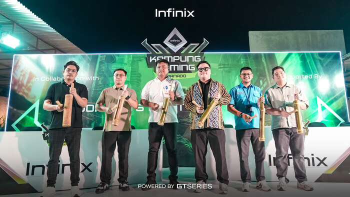 peresmian kampung gaming infinix di manado