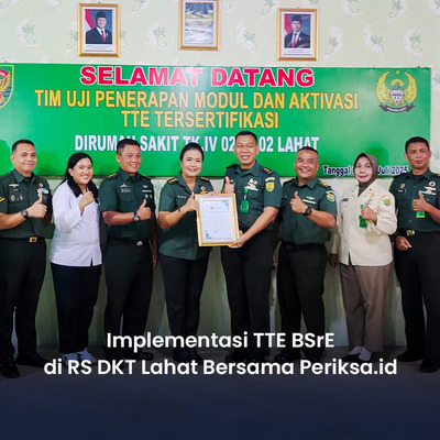 periksa.id berhasil membantu rs dkt lahat