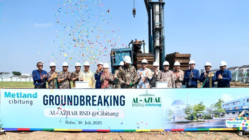 yayasan muslim bsd mulai pembangunan sekolah al azhar bsd@cibitung