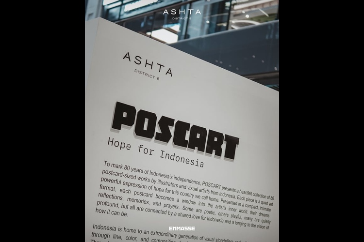 ashta district 8 persembahkan “nation prints” dalam rangka 80 tahun kemerdekaan ri
