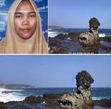 foto; exlusif (korban gelombang pantai selatan) pantai krakal