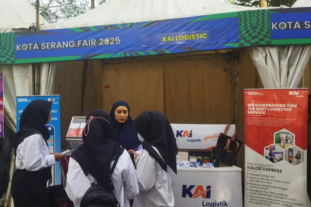 kai logistik ramaikan serang fair 2025