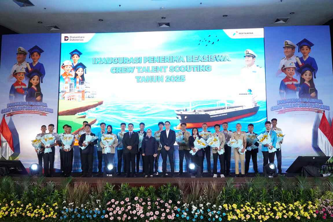 pis siap cetak 20 talenta pelaut lewat program beasiswa crew talent scouting