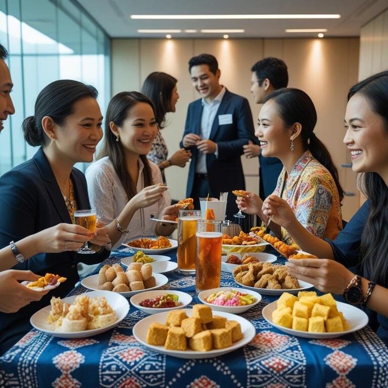semangat merah putih di hari kemerdekaan, momen emas untuk bonding and networking di lingkungan kantor