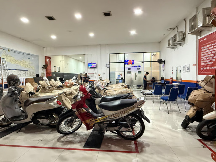 kai logistik suskes kirim 43 ribu motor