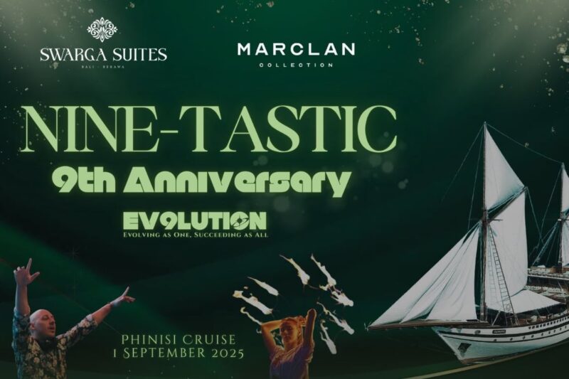 merayakan 9 tahun swarga suites bali berawa dengan konsep “nine tastic”