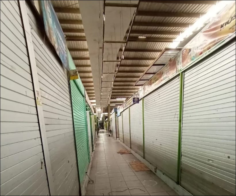 pedagang pasar kranggan tutup, imbas demo besar besaran
