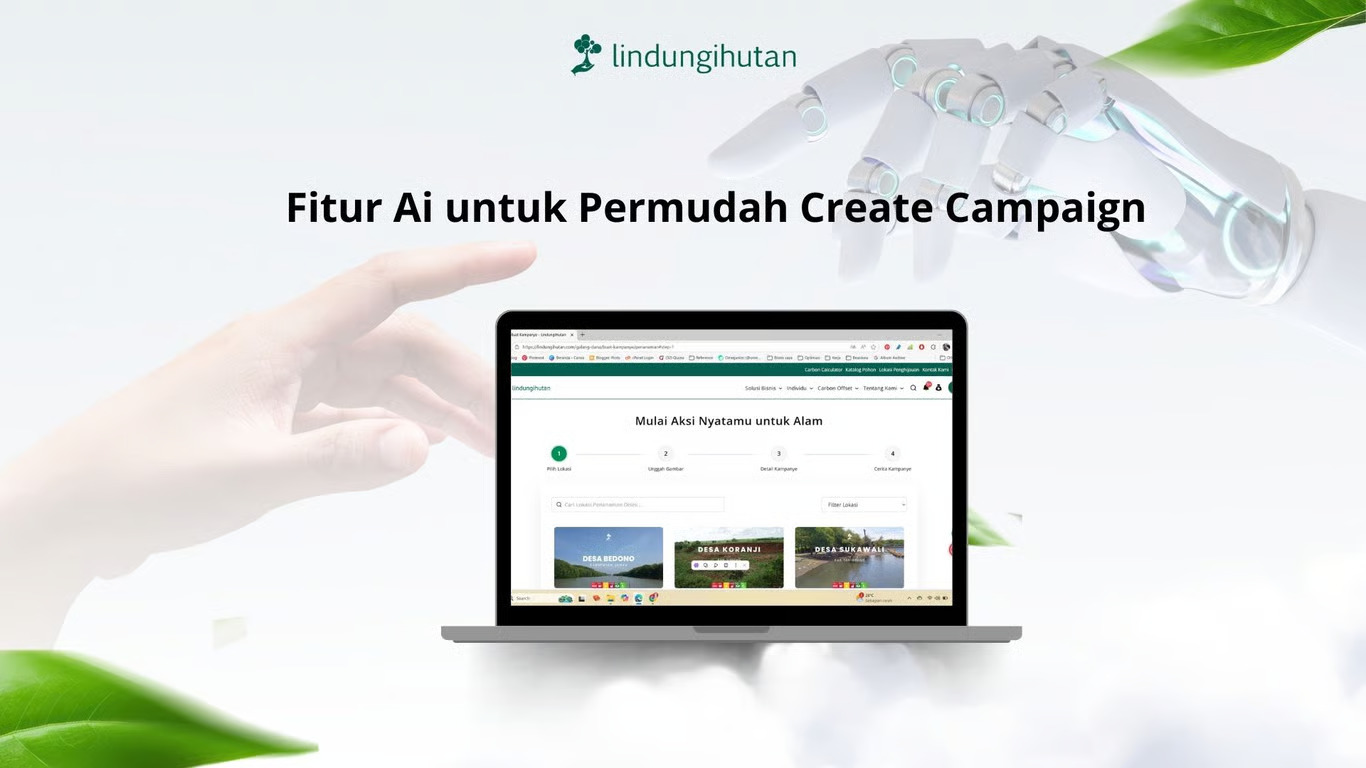 pemanfaatan api openai, lindungihutan hadirkan asisten kreatif untuk campaign