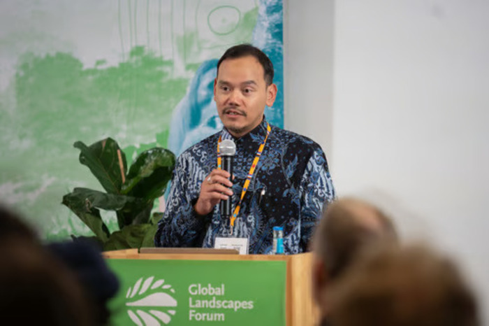 putra indonesia pimpin global landscapes forum