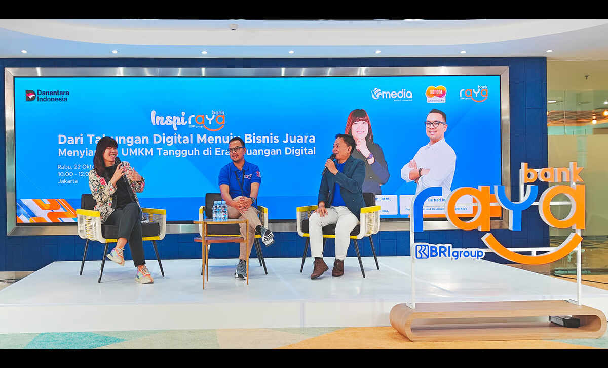 dukung pelaku usaha lokal memiliki bisnis juara, bank raya kembali hadirkan inspiraya bersama ratusan pelaku usaha