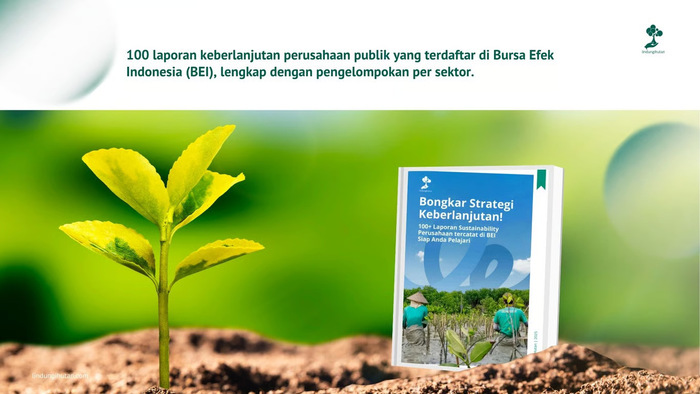 e book “bongkar strategi keberlanjutan! kumpulan 100+ laporan sustainability perusahaan tercatat di bei”