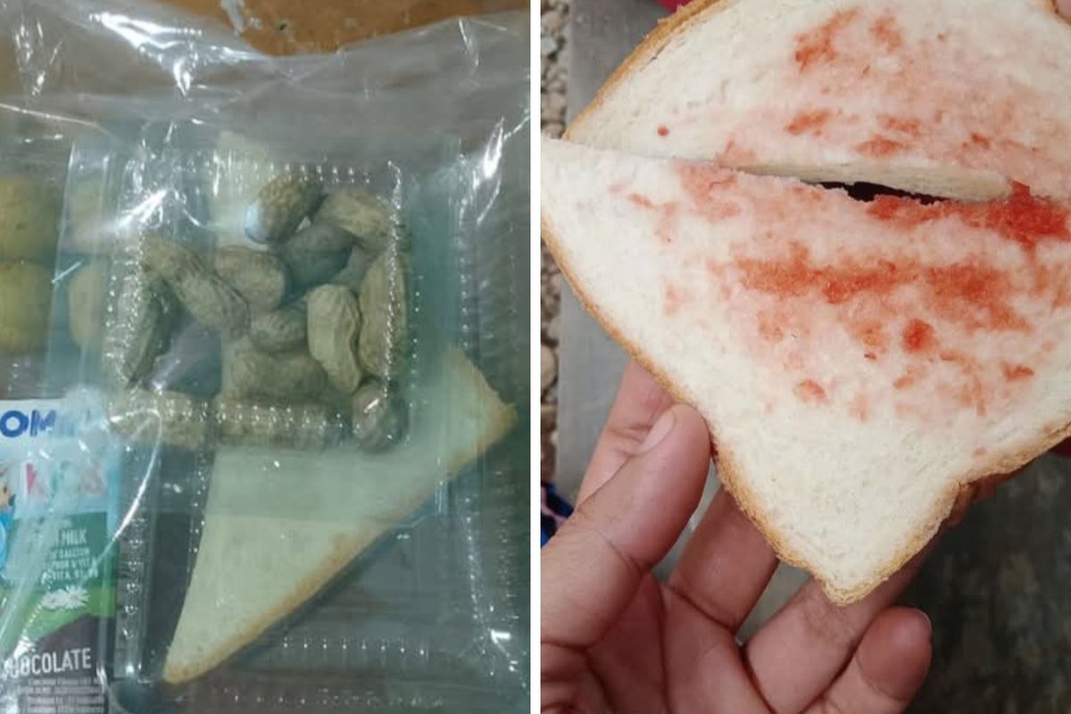 foto viral menu mbg di kabupaten banyumas jawa tengah