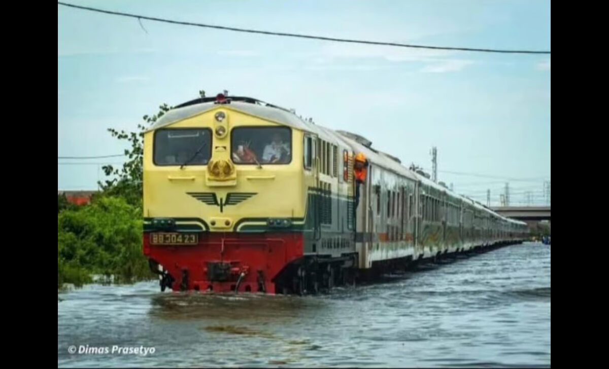 imbas luapan air di wilayah daop 4 semarang, kai daop 1 jakarta lakukan penyesuaian operasional sejumlah perjalanan ka