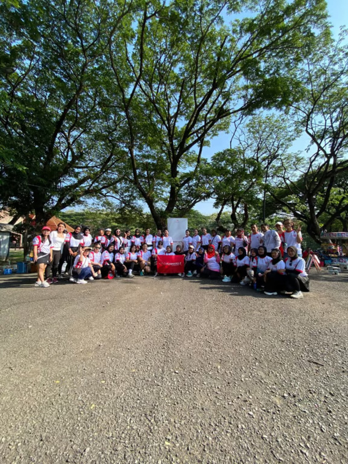 immoderma gelar fun run pembuka kampanye “cantik dari hati” di bojonegoro