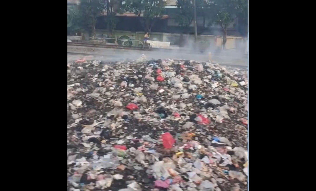 kai daop 1 jakarta ingatkan warga tidak buang & bakar sampah di sepanjang jalur ka