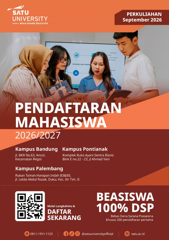 penerimaan mahasiswa baru satu university panduan lengkap untuk calon pendaftar