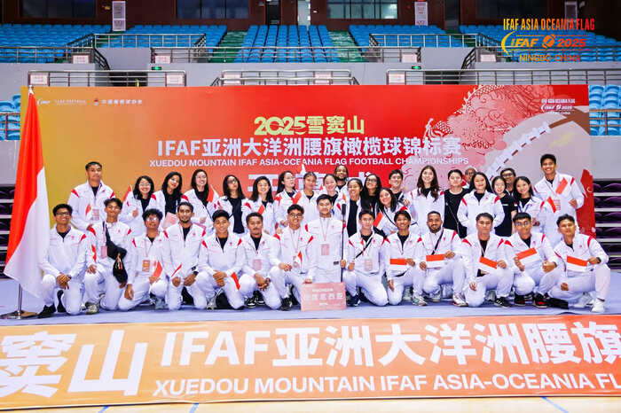 timnas flag football indonesia ukir prestasi di ifaf asia timnas flag football indonesia ukir prestasi di ifaf asia