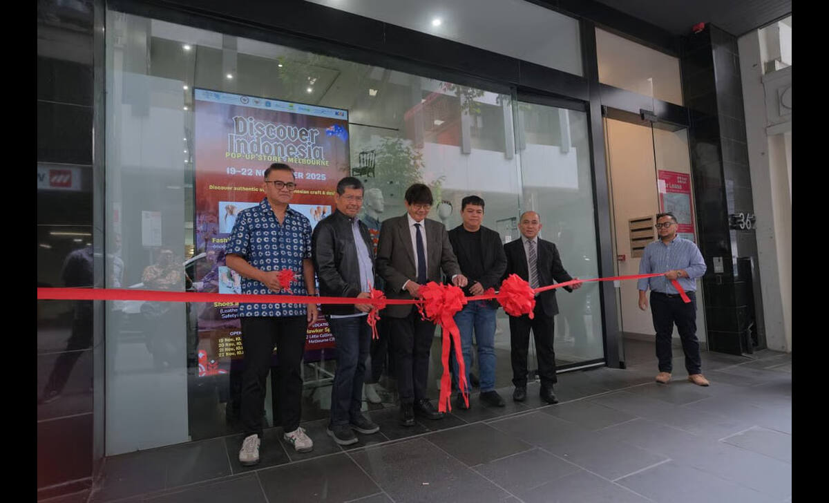2kai dukung pop up store umkm indonesia di pusat kota melbourne