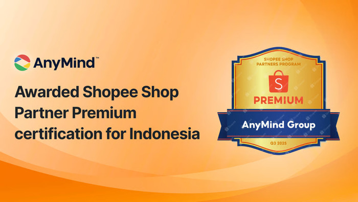 anymind group raih status shopee shop partner premium untuk q3 2025, diakui sebagai pemimpin pertumbuhan live commerce di indonesia