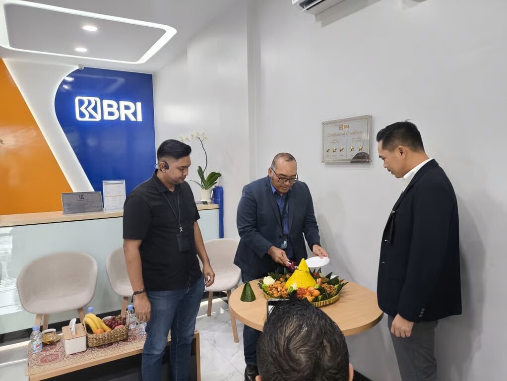 bri region 6jakarta 1 buka kantor baru kcp jakarta garden city