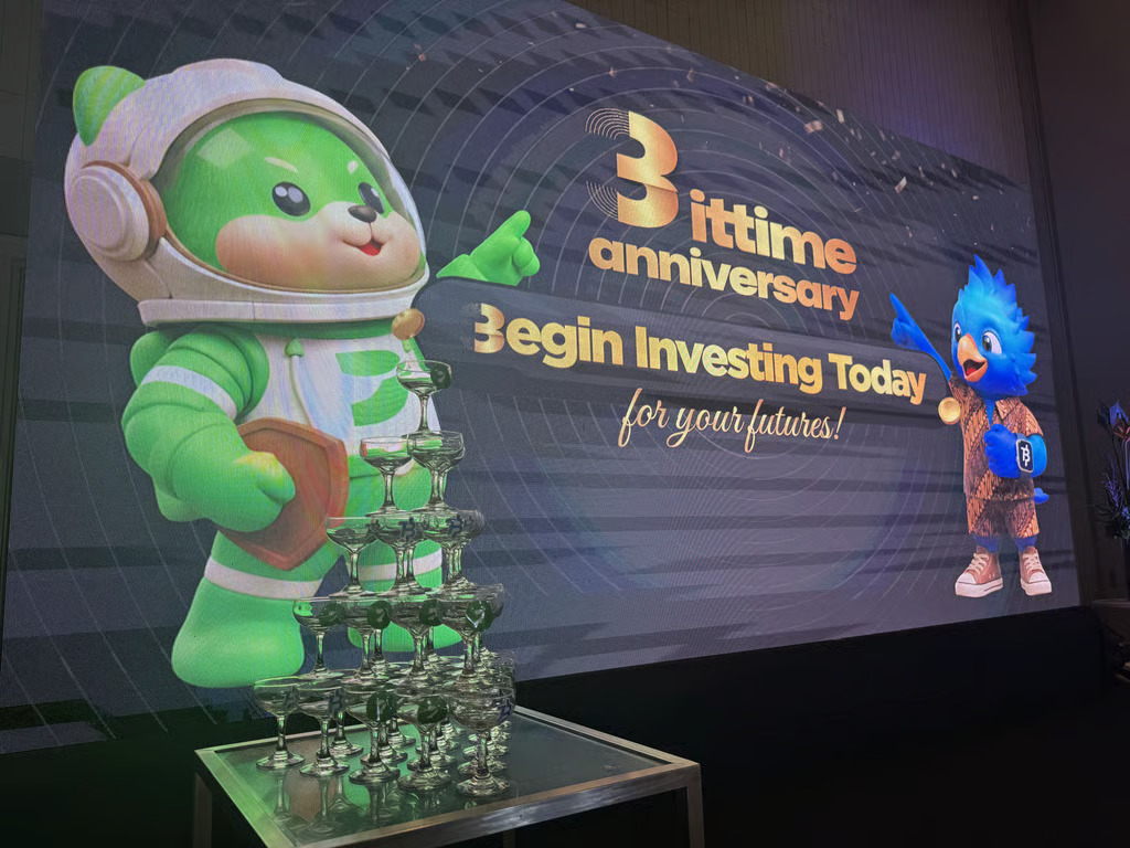bittime kick off anniversary ke 3 dengan flash staking celebration hingga 500% apy bittime kick off anniversary ke 3 dengan flash staking celebration hingga 500% apy