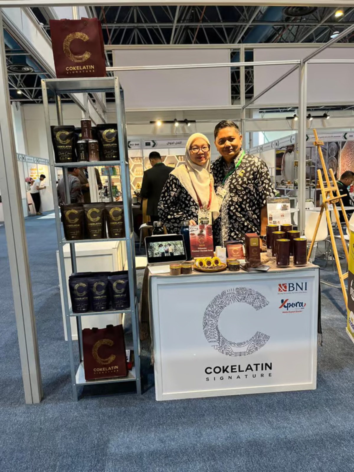 cokelatin indonesia menembus pasar internasional melalui agro food jeddah 2025