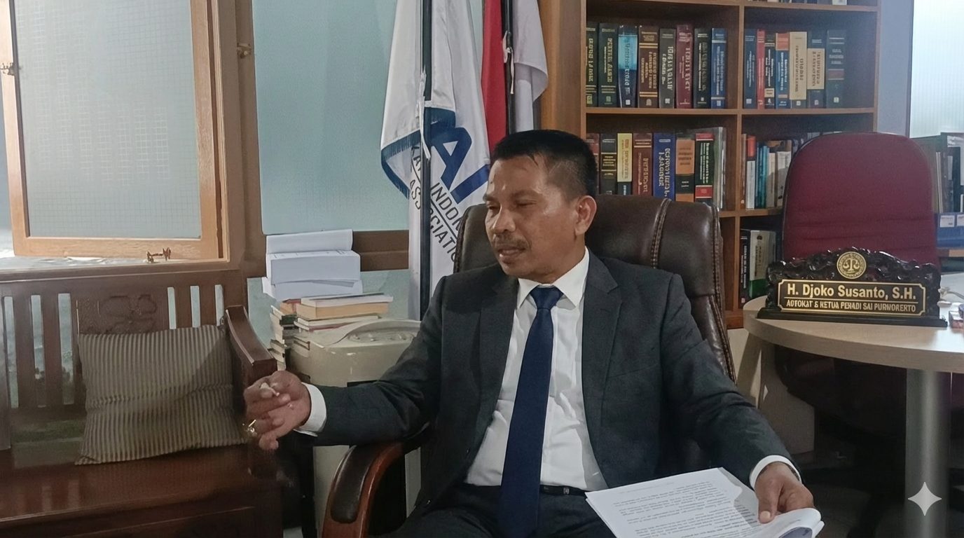 djoko susanto ketua peradi sai, purwokerto