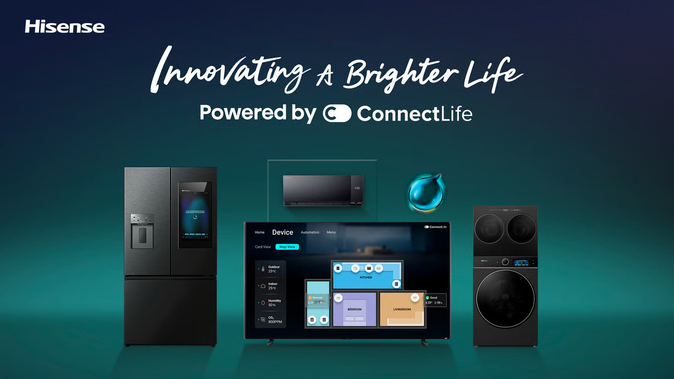 hisense pimpin evolusi layar televisi yang lebih berorientasi pada manusia di ces 2026