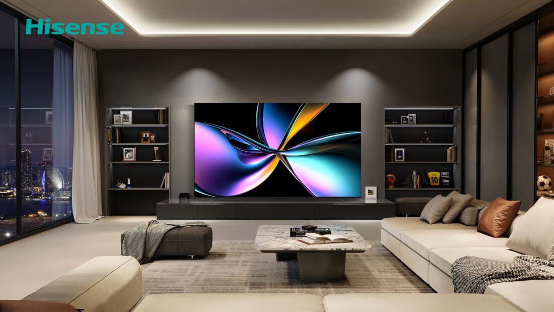hisense pimpin segmen tv 100 inci dan laser tv global pada q3 2025