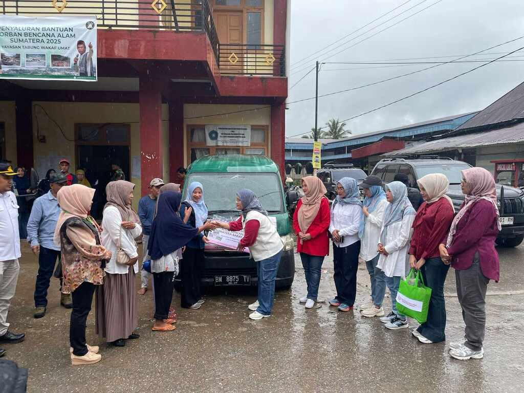 holding perkebunan nusantara melalui ptpn iv regional 4 kembali turun ke lapangan bantu korban bencana sumbar