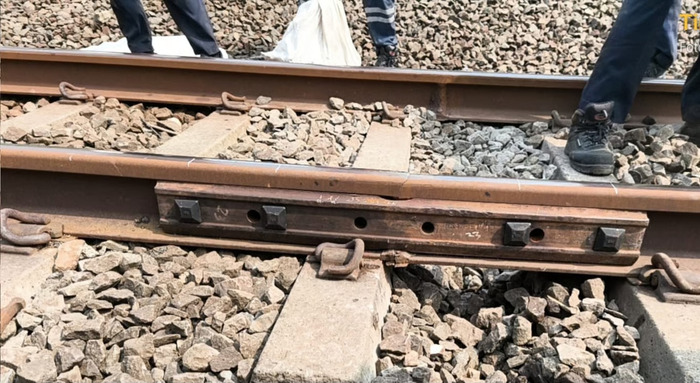 kai daop 1 jakarta sigap tangani rel patah