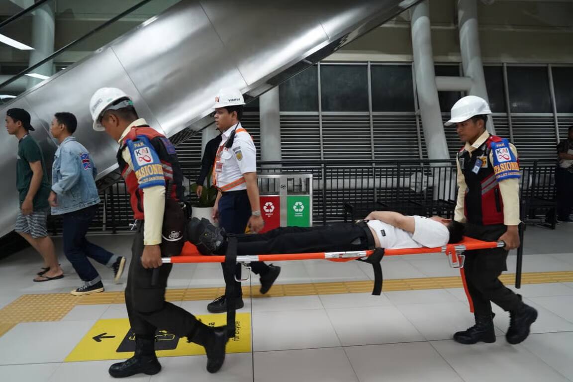 libatkan pihak eksternal, kai lakukan simulasi tanggap darurat lrt jabodebek