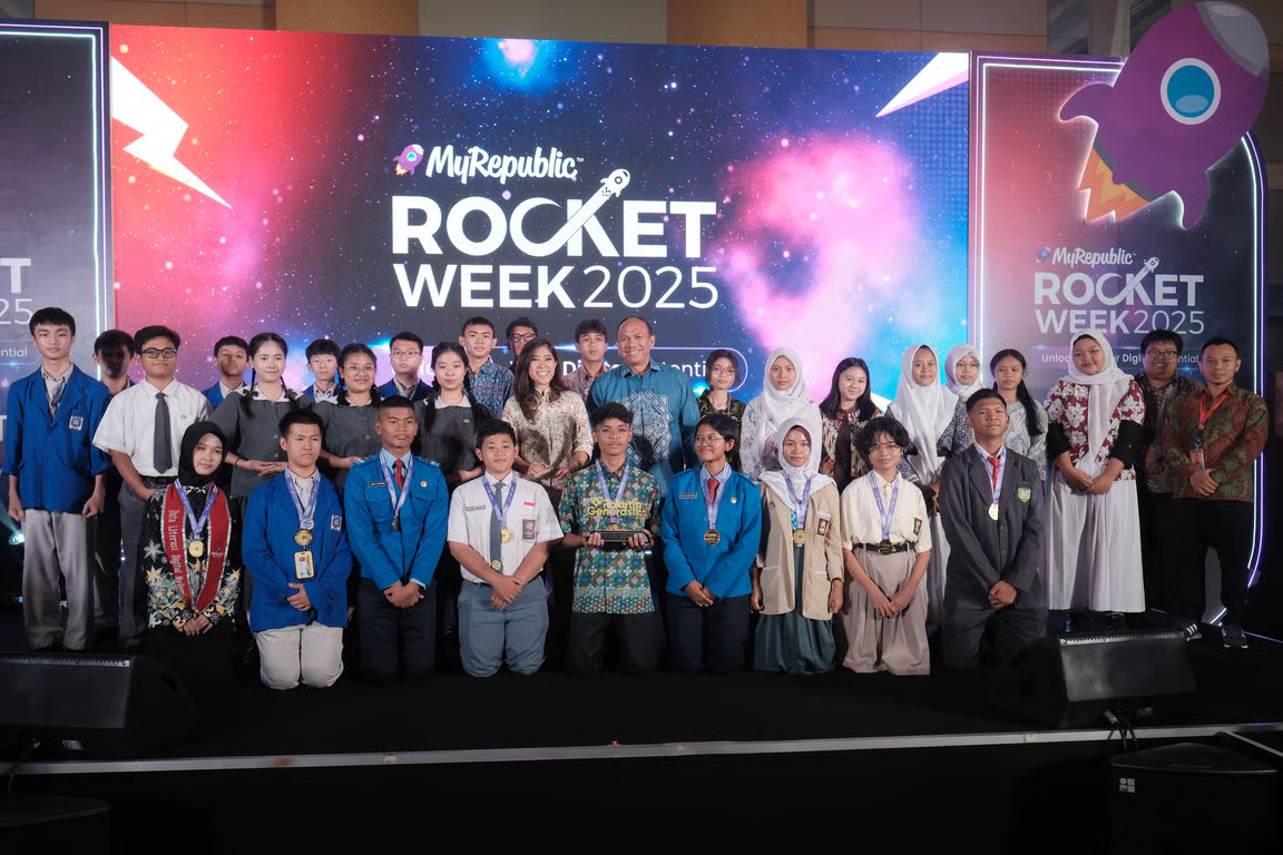 myrepublic rocket week 2025 sukses digelar, perkuat komitmen dalam mendorong ekosistem digital indonesia