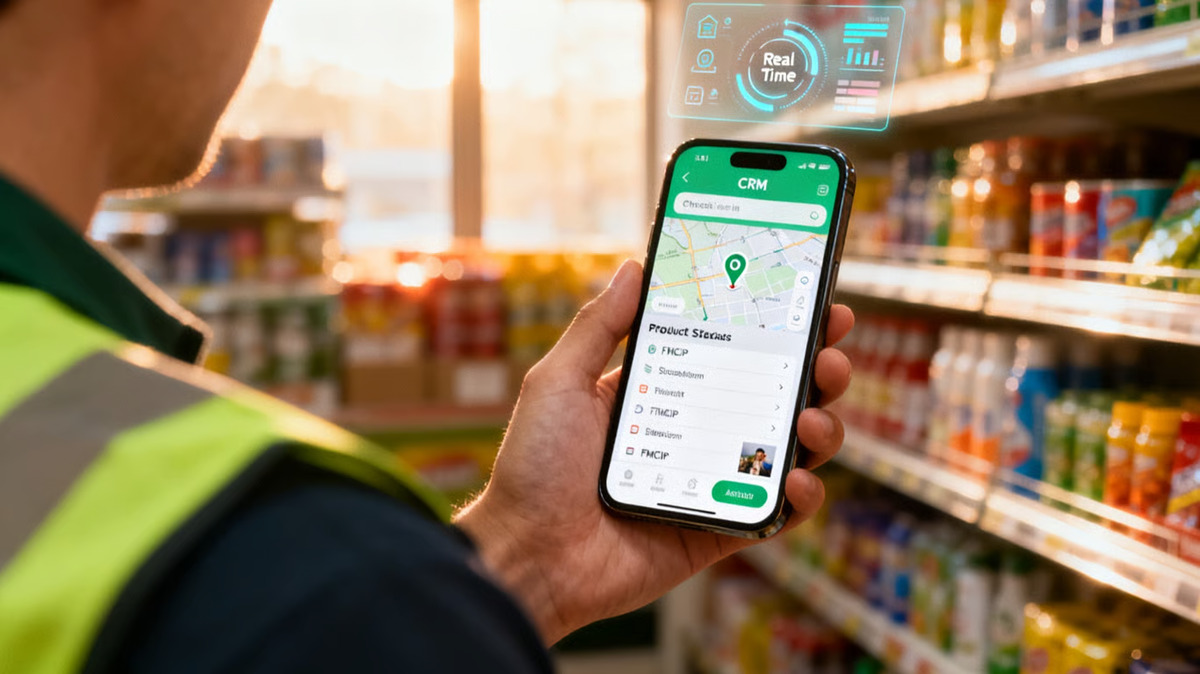 pantau sales lapangan secara real time dengan barantum crm